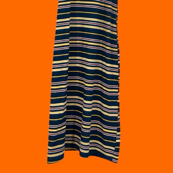 Striped Multicolor Mini dress~ - Picture 2 of 2